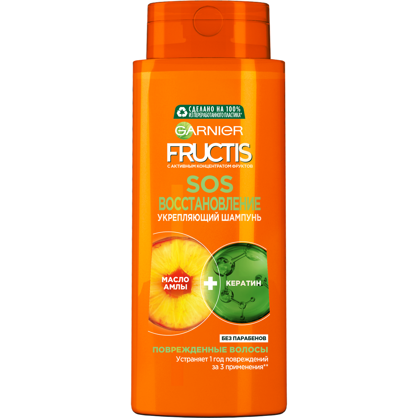 Шампунь для волос GARNIER Fructis SOS Восстановление 700 мл - фото 1