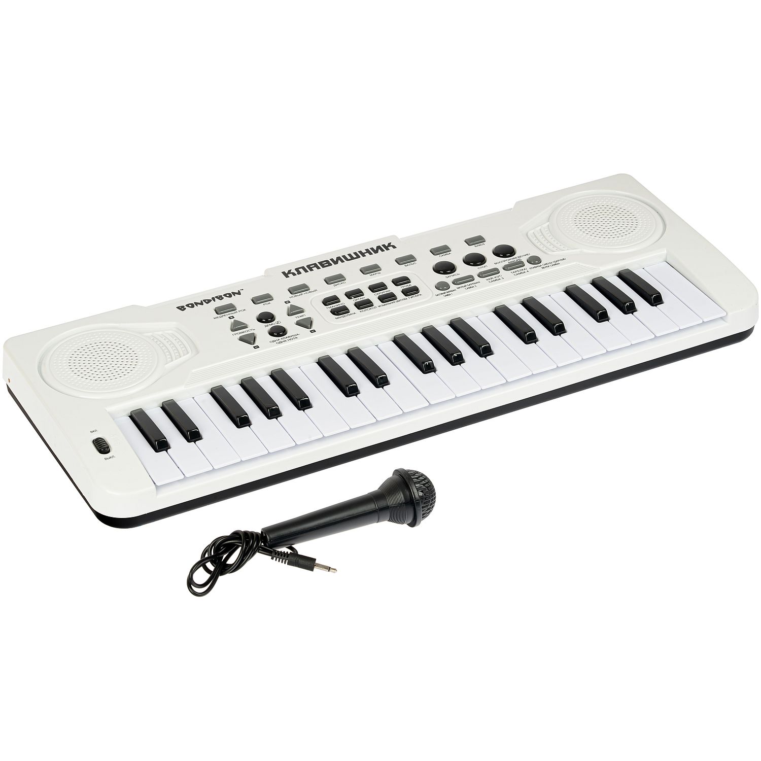 Синтезатор BONDIBON Клавишник 37 клавиш с микрофоном - фото 5