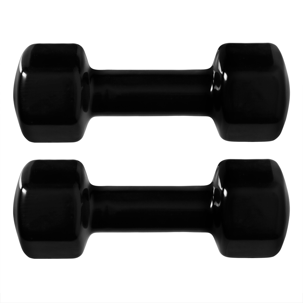 Гантели виниловые STRONG BODY 2.5 кг 2 шт - фото 6