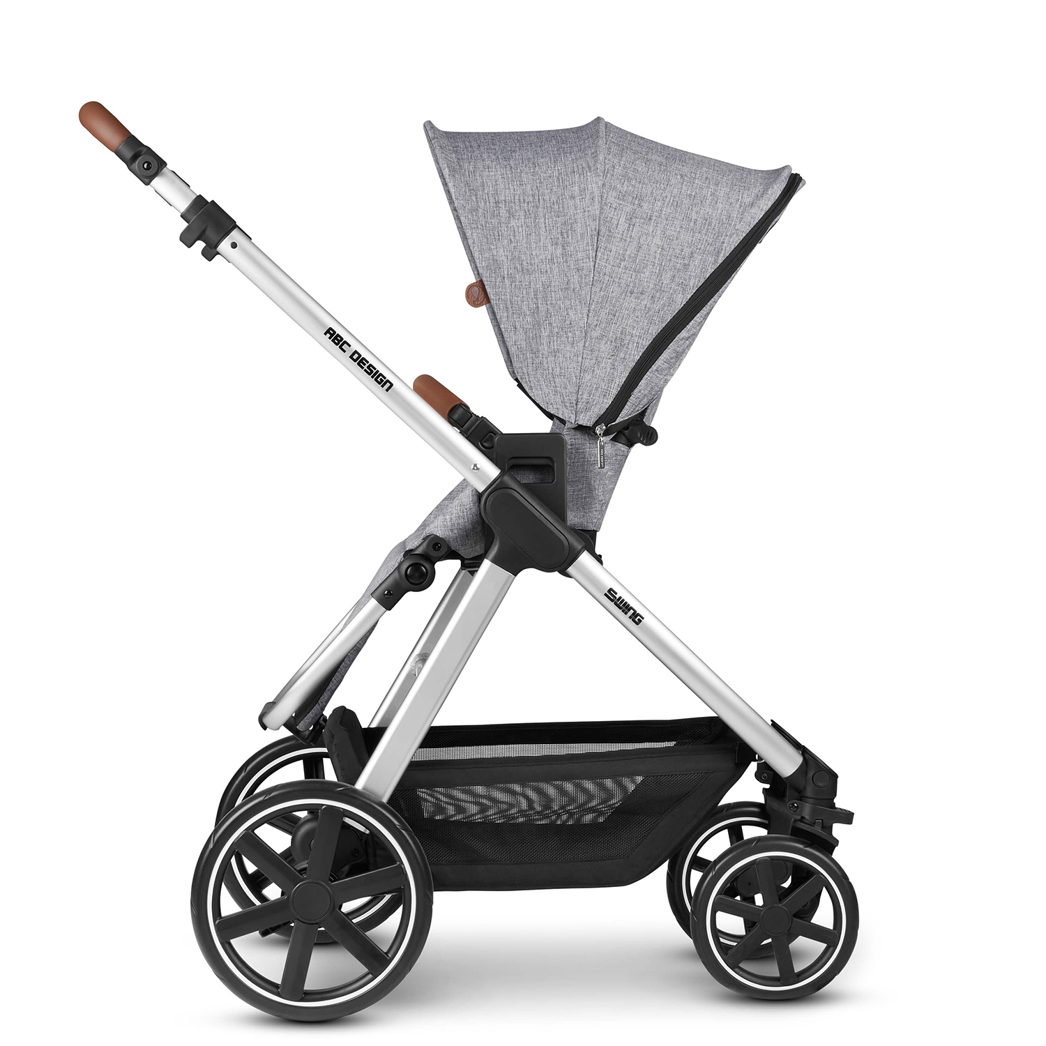 Коляска 2в1 ABC-Design Swing Graphite Grey 12003101900 - фото 9