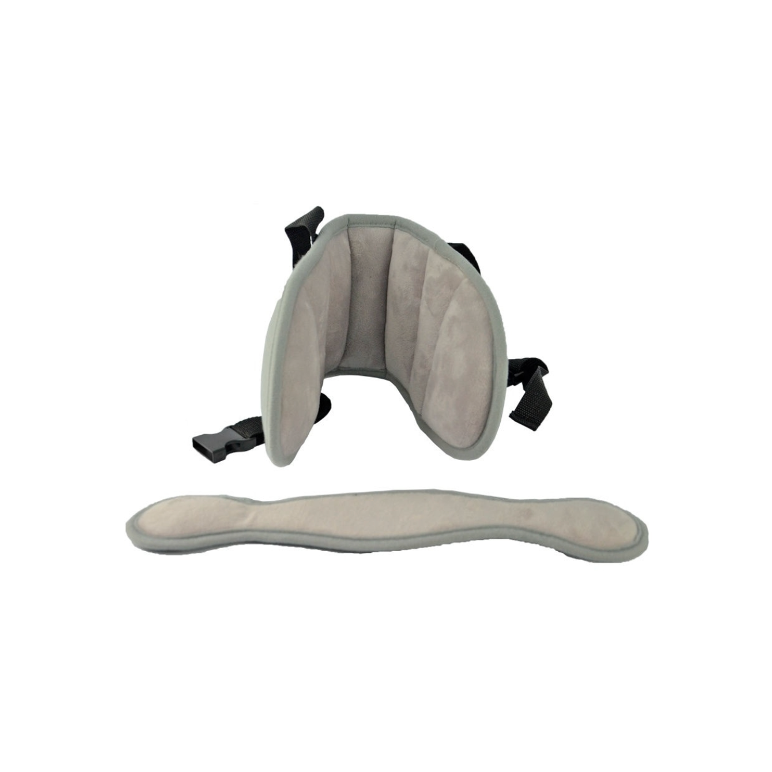 Держатель головы в автокресло SleepFix Серый фиксатор для головы в автокресло - фото 5