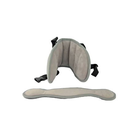 Держатель головы в автокресло SleepFix Серый фиксатор для головы в автокресло