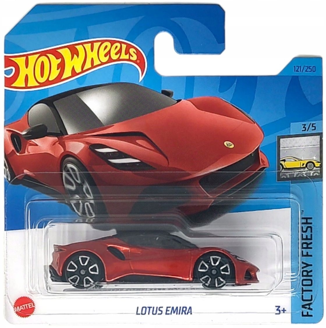 Автомобиль Hot Wheels Lotus Emira 1:64 65211 - фото 1