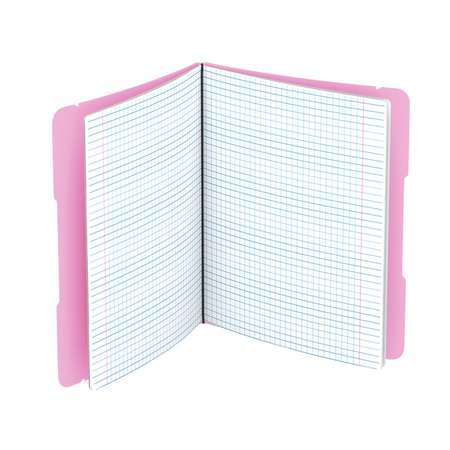 Тетрадь общая ERICH KRAUSE в съемной обложке FolderBook Pastel розовый А5+ 48 листов клетка