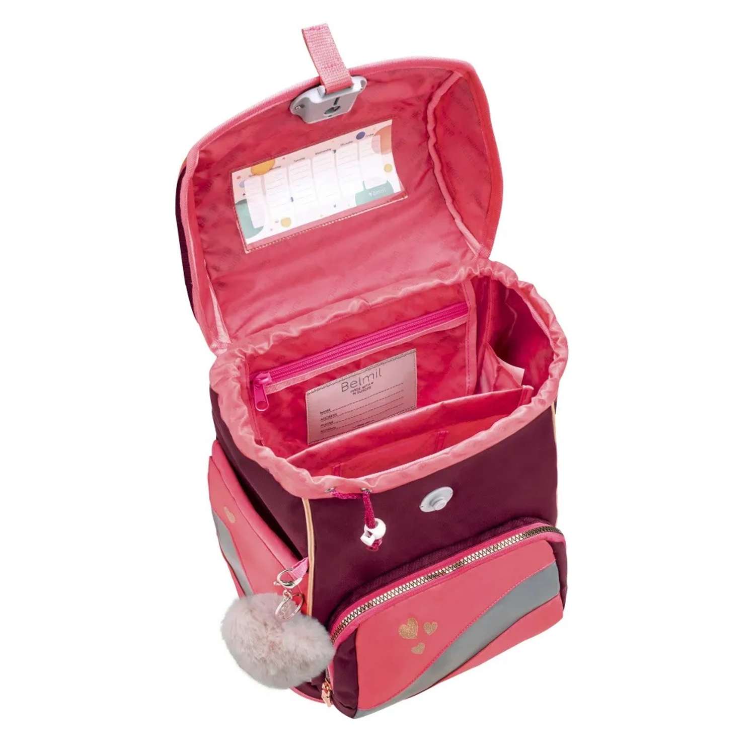 Школьный ранец BELMIL Premium Smarty Plus Coral с наполнением серия 405-51-P-RS-6 - фото 3
