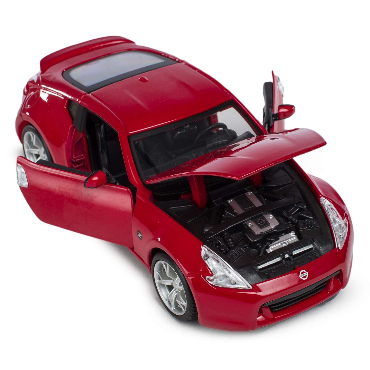 Машинка MAISTO 1:24 Nissan 370Z красная 31200 31200 - фото 3