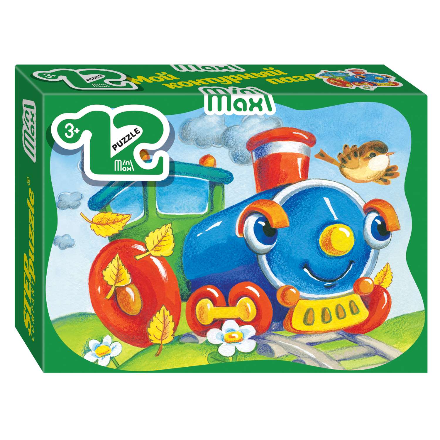 Пазл Step Puzzle Mini Maxi Контур 12элементов в ассортименте - фото 5