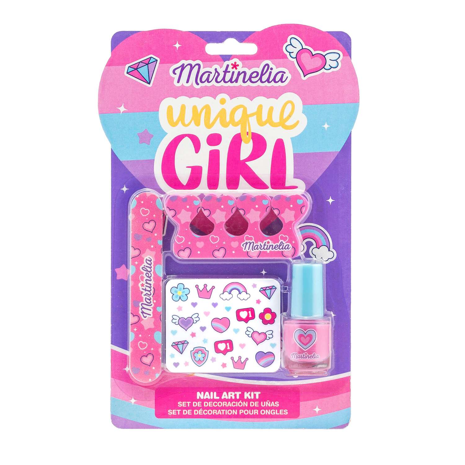 Набор для ногтей Martinelia Super girl мини - фото 1