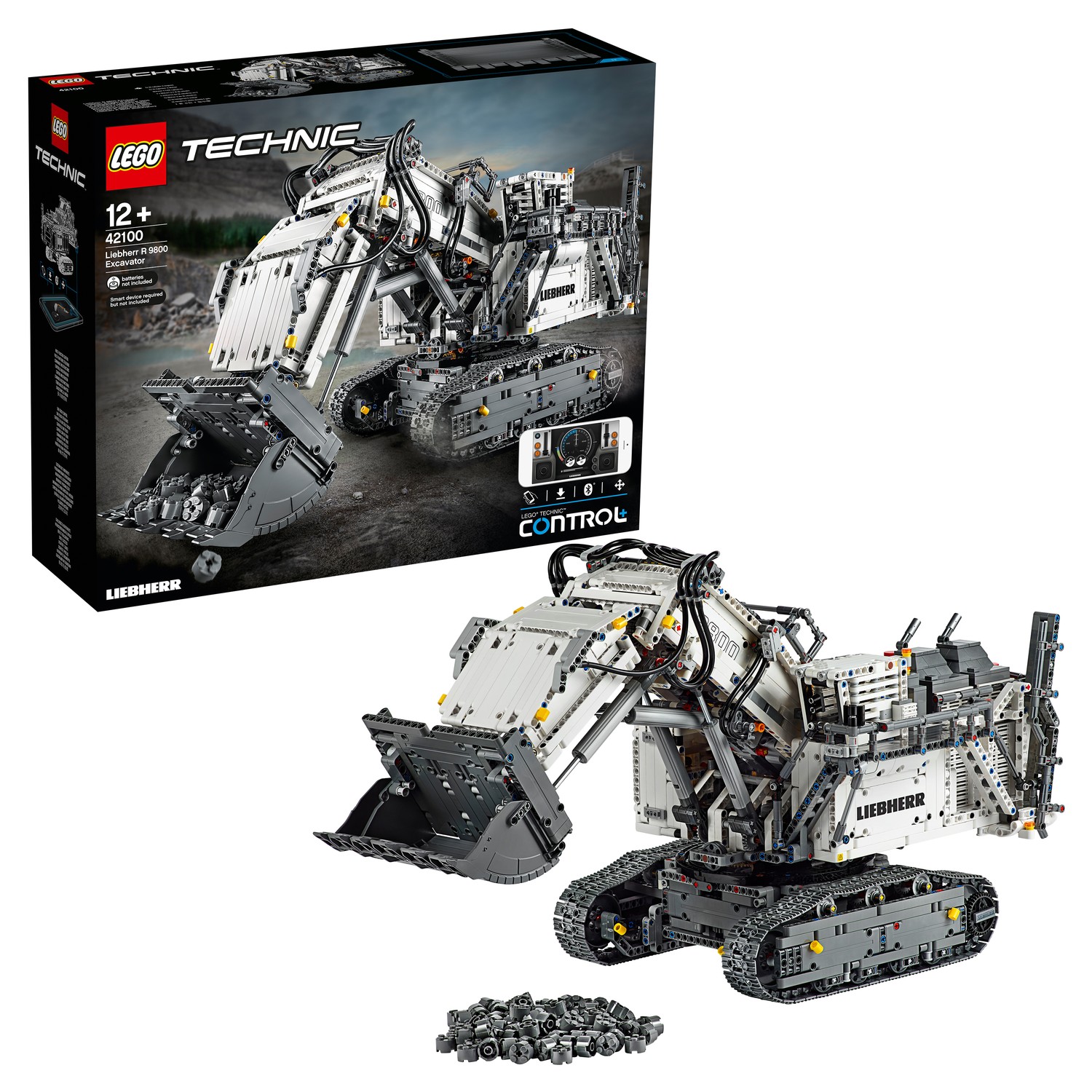 Конструктор LEGO Technic Экскаватор Liebherr R 9800 42100