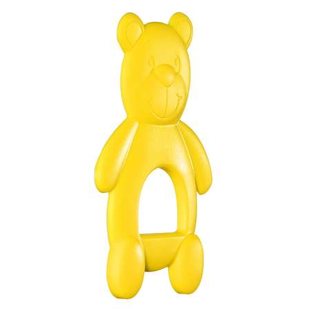 Прорезыватель Uviton силиконовый Bear желтый