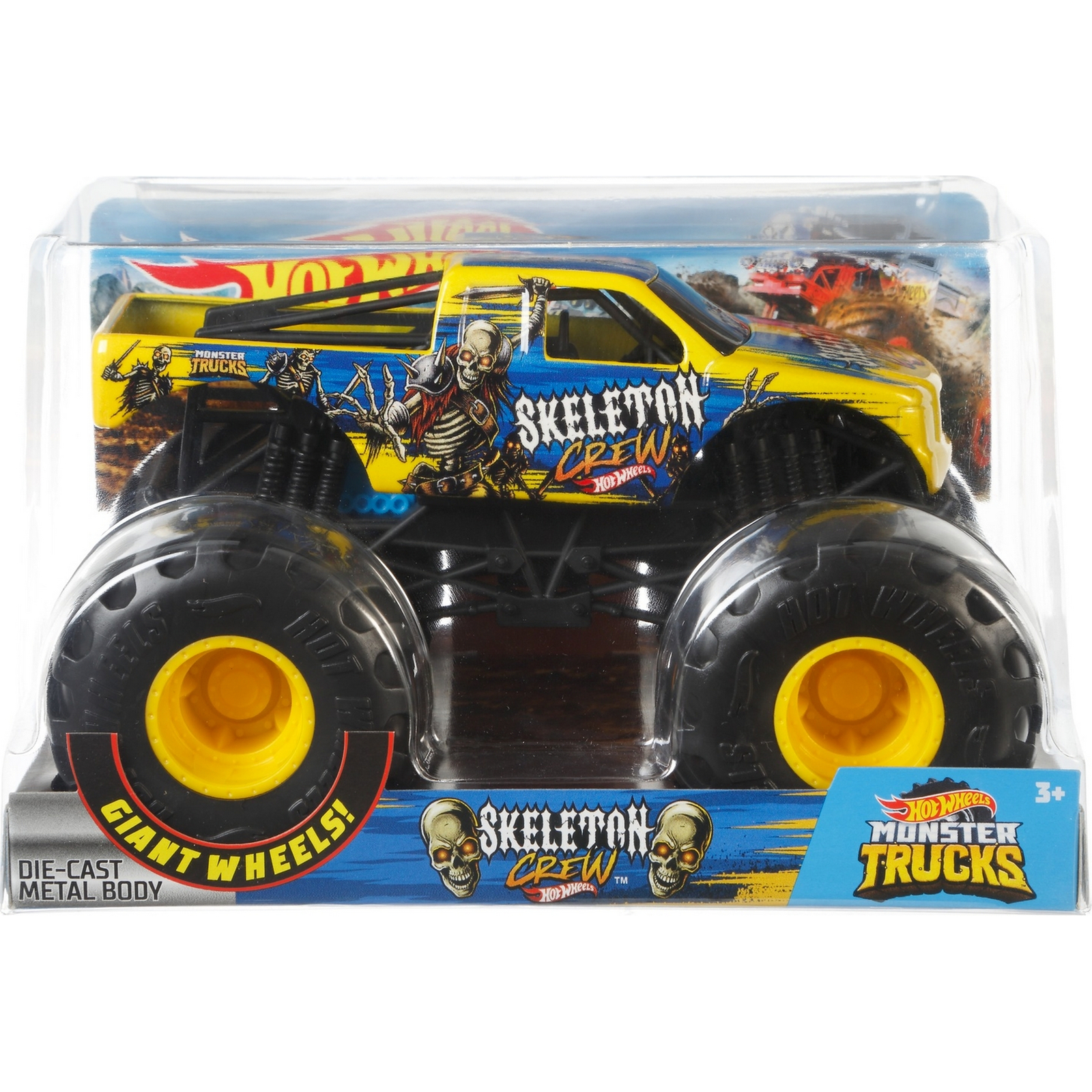 Машинка Hot Wheels Monster Trucks GCX19 купить по цене 2799 ₽ в  интернет-магазине Детский мир