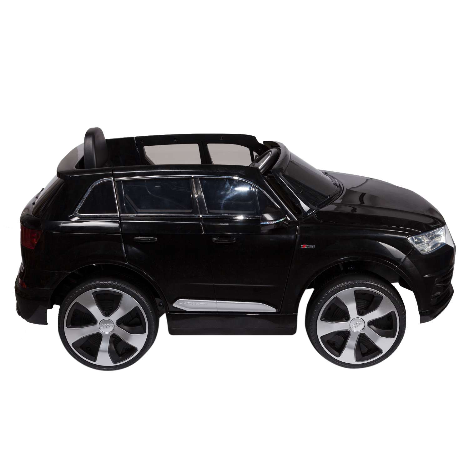 Электромобиль Kreiss Audi Q7 2X6V черный (свет/звук) - фото 6