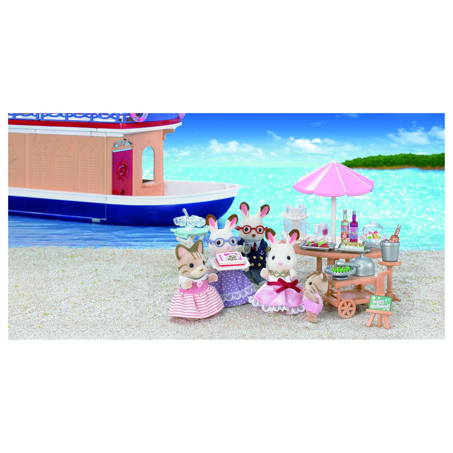 Набор Sylvanian Families "Морская вечеринка" (5207) - фото 5