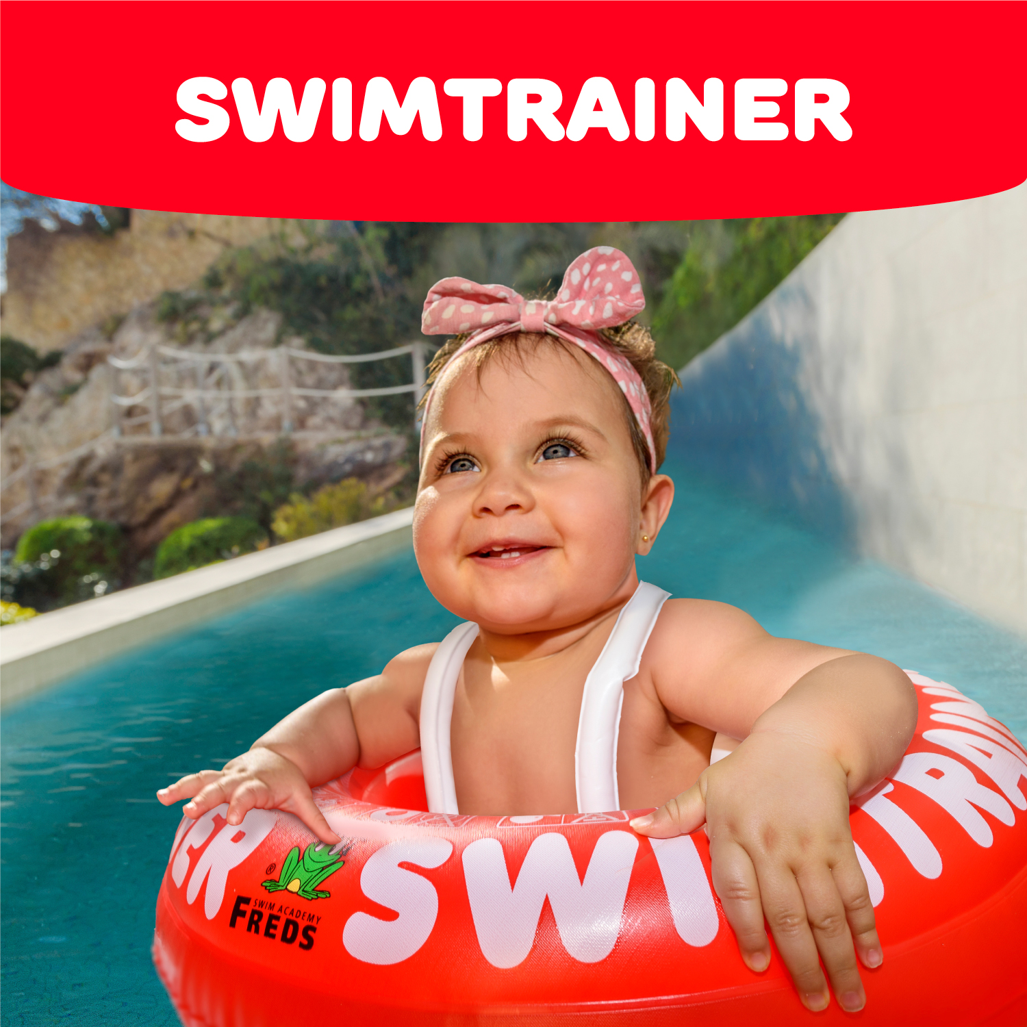 Круг надувной Freds Swim Academy Swimtrainer «Сlassic» для обучения плаванию (3 мес-4 года) Красный - фото 8
