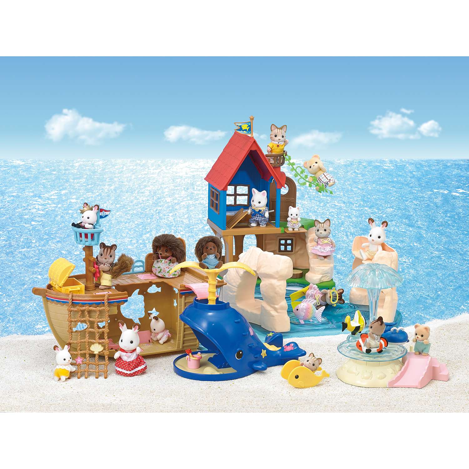 Набор Sylvanian Families Домик на рифе 5229 - фото 8