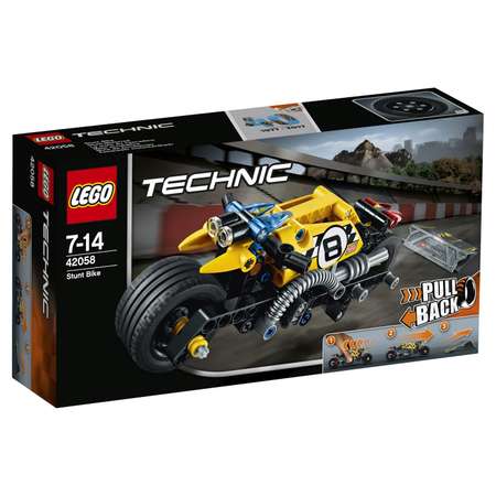 Конструктор LEGO Technic Мотоцикл для трюков (42058)