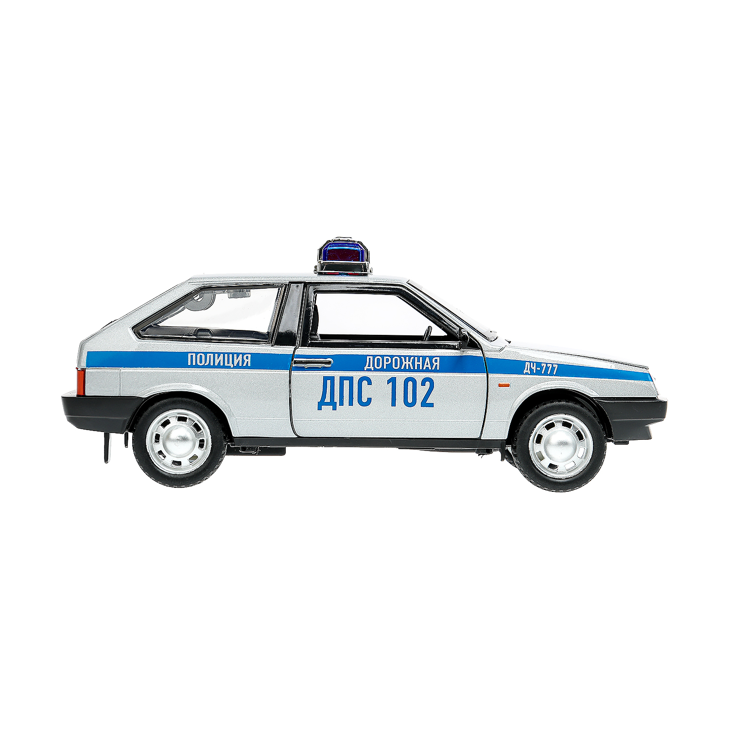 Полицейская машина Технопарк LADA 1:24 инерционный белый 385724 - фото 2