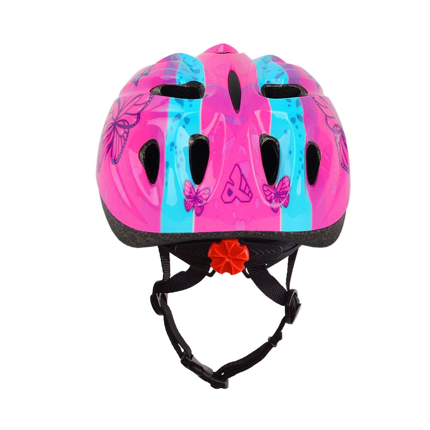 Шлем детский RGX Butterfly Pink с регулировкой размера 50 - 57 см - фото 3