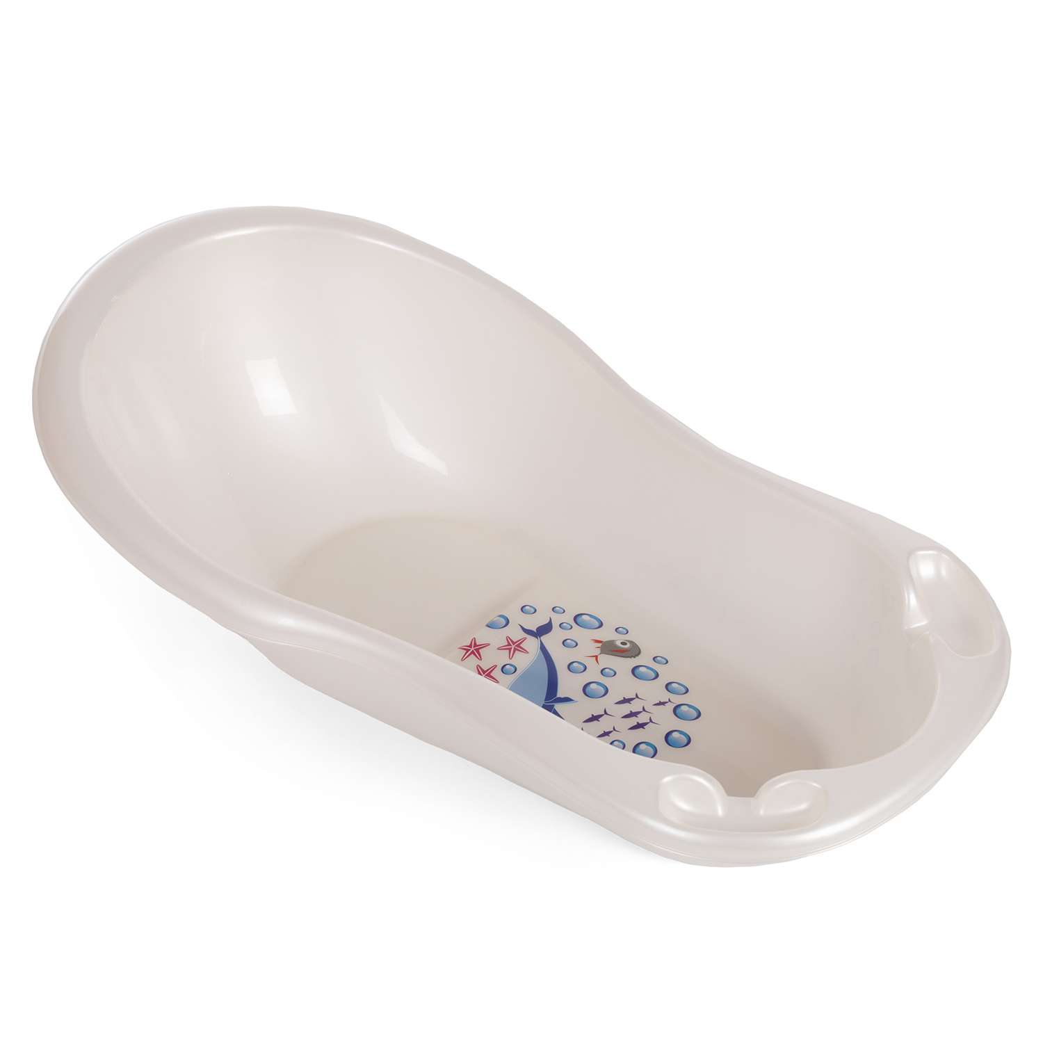 Ванна elfplast для купания детская белый перламутровый - фото 1