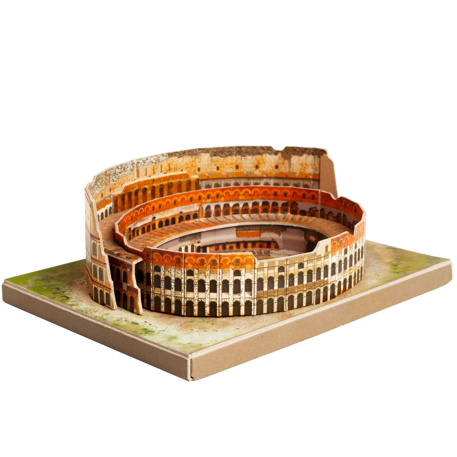 Сборная модель Умная бумага Города в миниатюре Колизей 453 453 - фото 3