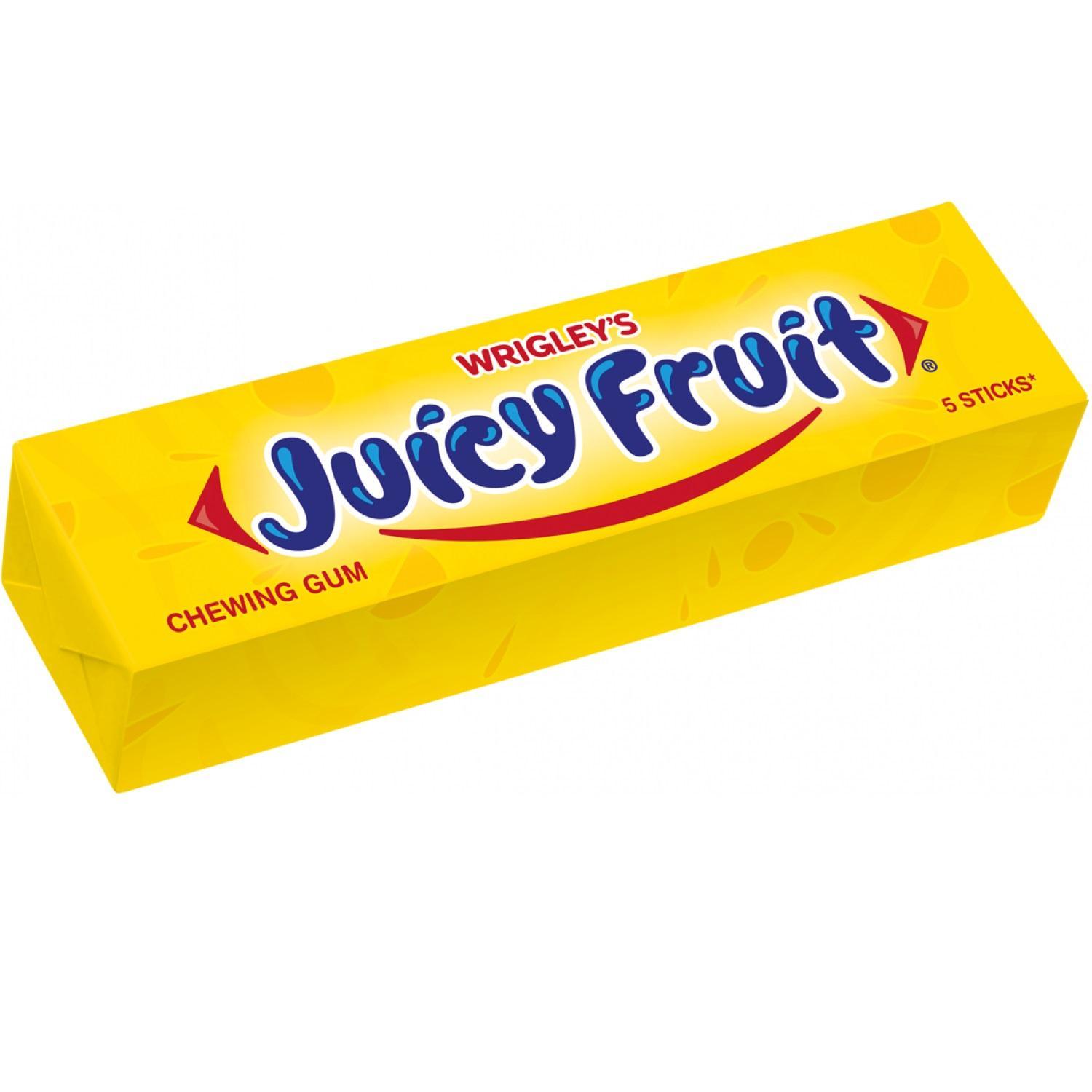 Пластины жевательные Juicy Fruit фруктовые 13г - фото 1