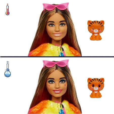 Кукла Barbie Cutie Reveal Милашка-проявляшка Тигр HKP99