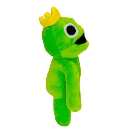 Мягкая игрушка Михи-Михи радужные друзья Rainbow friends Blue зеленый 20см