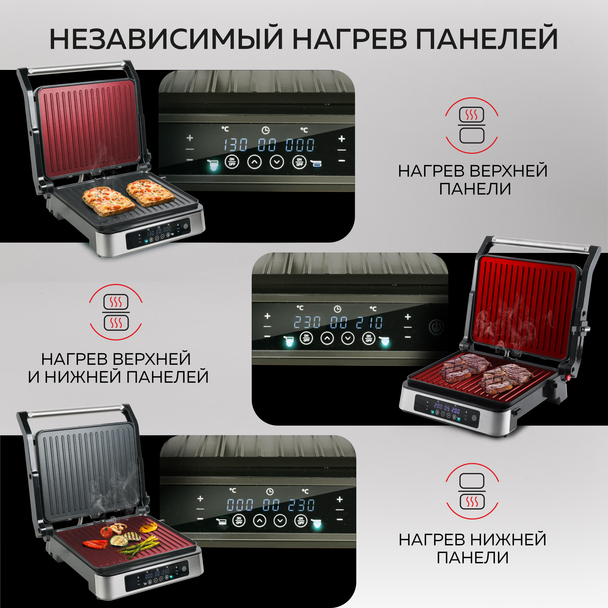 Электрогриль GFGRIL GF-500 - фото 13