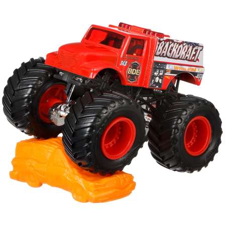 Машина Hot Wheels Monster Jam 1:64 Обратная тяга FLX36