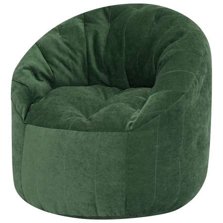 Кресло-мешок DreamBag Пенек Австралия Зеленый Микровельвет