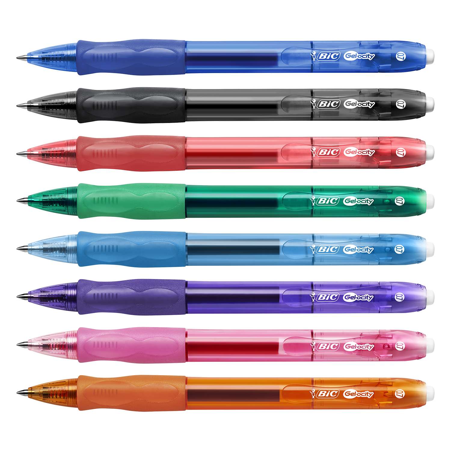 Ручка гелевая BIC Джелор 8цветов 8шт 964762 - фото 2