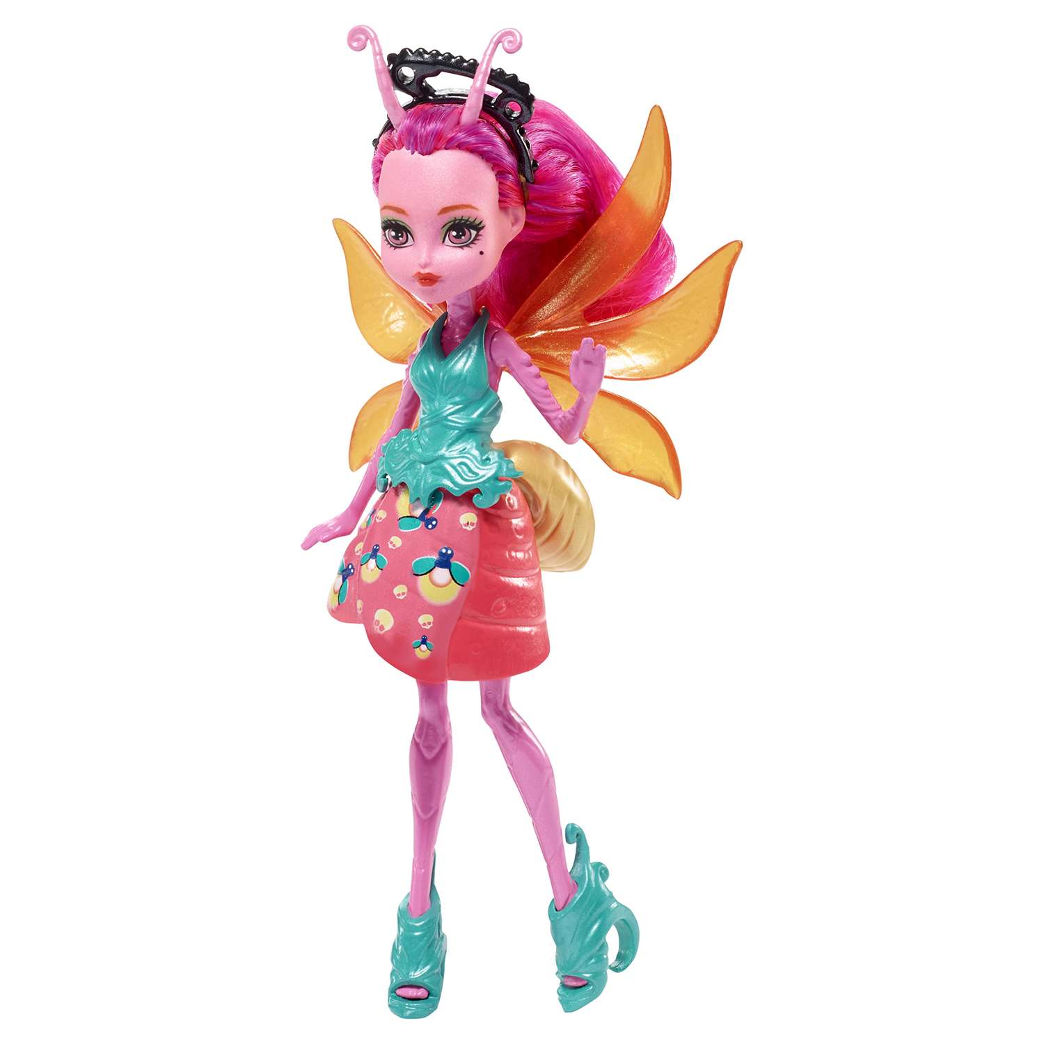 Мини-кукла Monster High Цветочные монстрики с питомцами FCV50 FCV47 - фото 4
