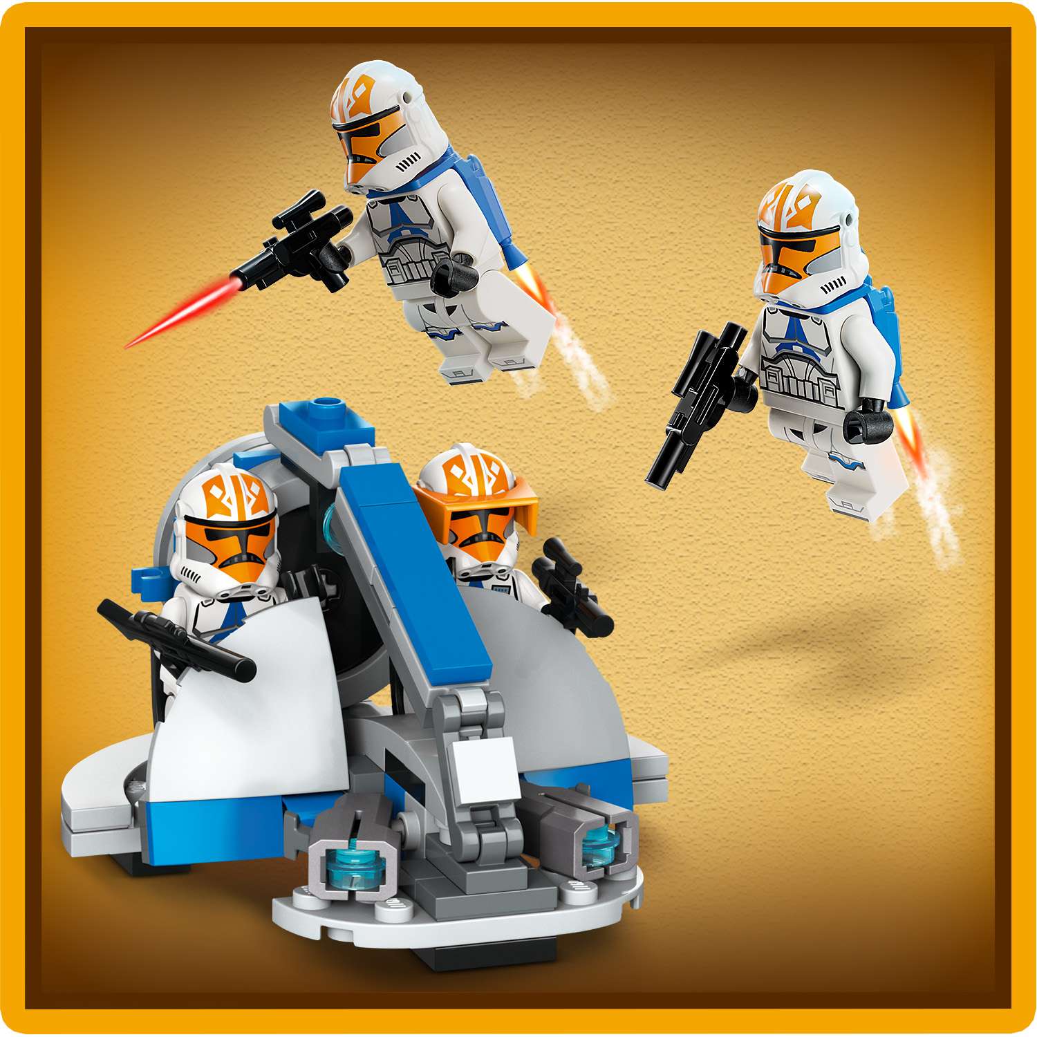 Конструктор LEGO 332nd Ahsoka's Clone Trooper Battle Pack 75359 - фото 7