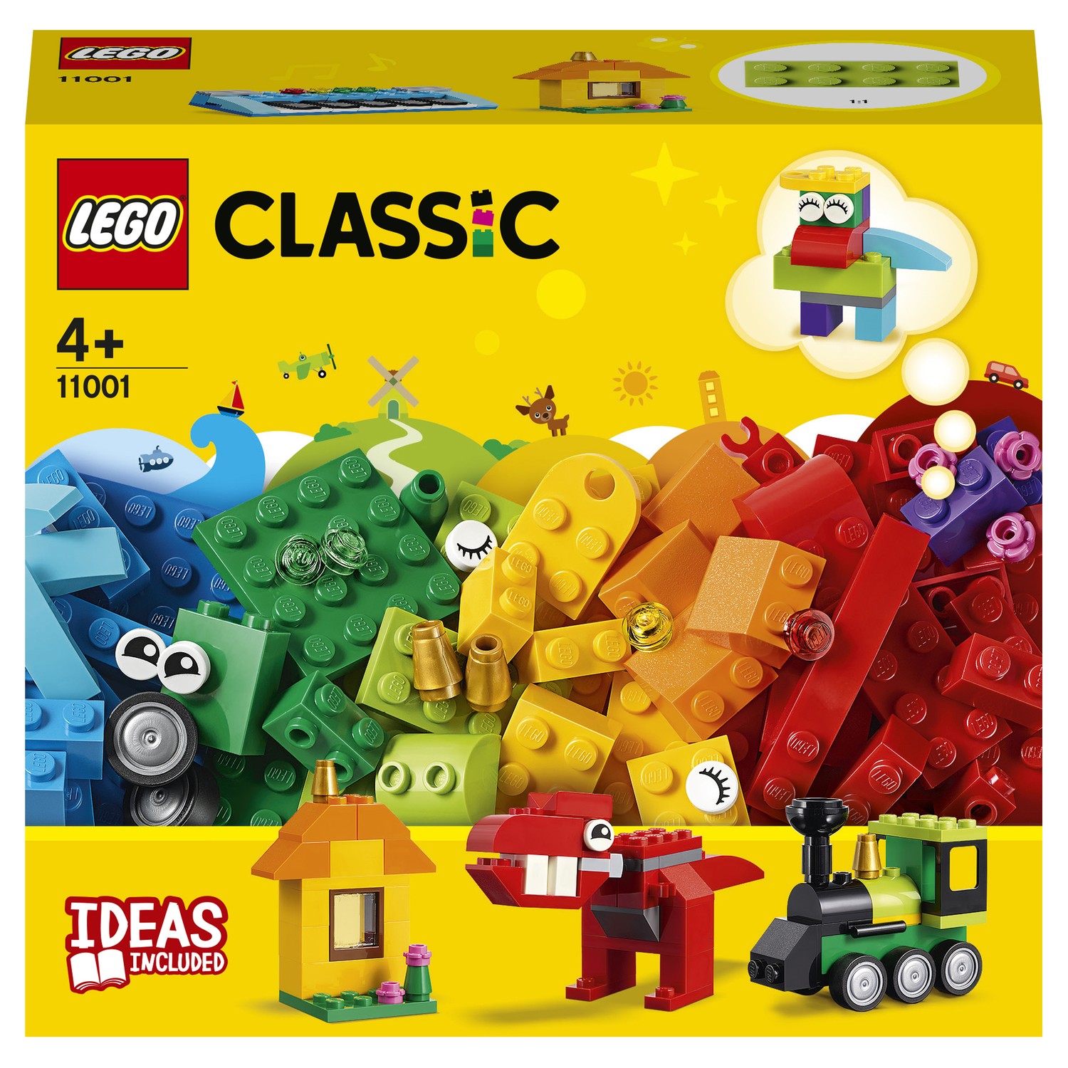 Конструктор LEGO Classic Модели из кубиков 11001 - фото 2