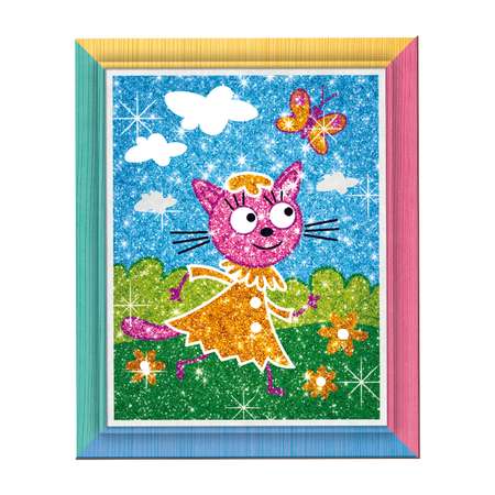 Набор для творчества Фантазер Три кота Фреска с блестками Лето в ассортименте 405135-405136