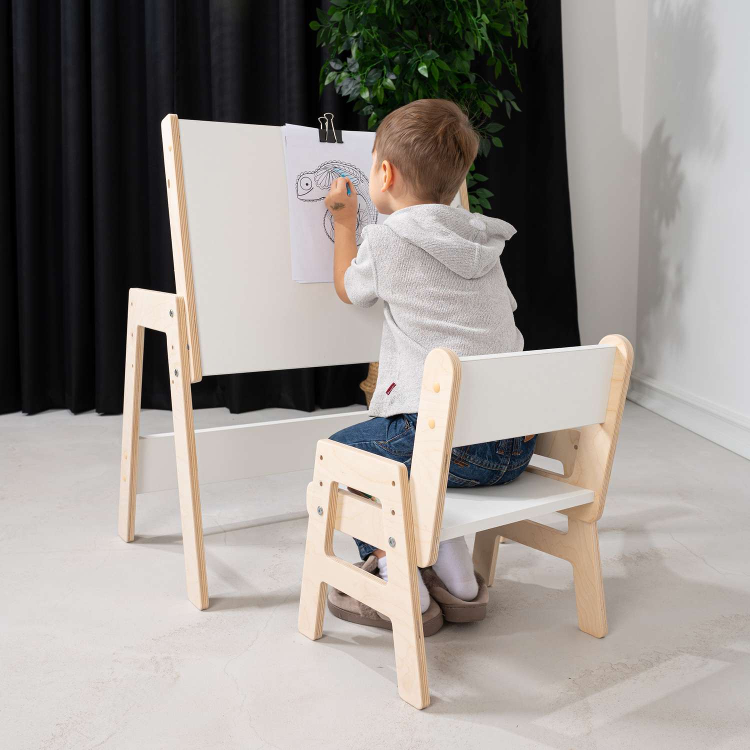 Детский стол и стул Сказочная Мастерская 1 модель - фото 11