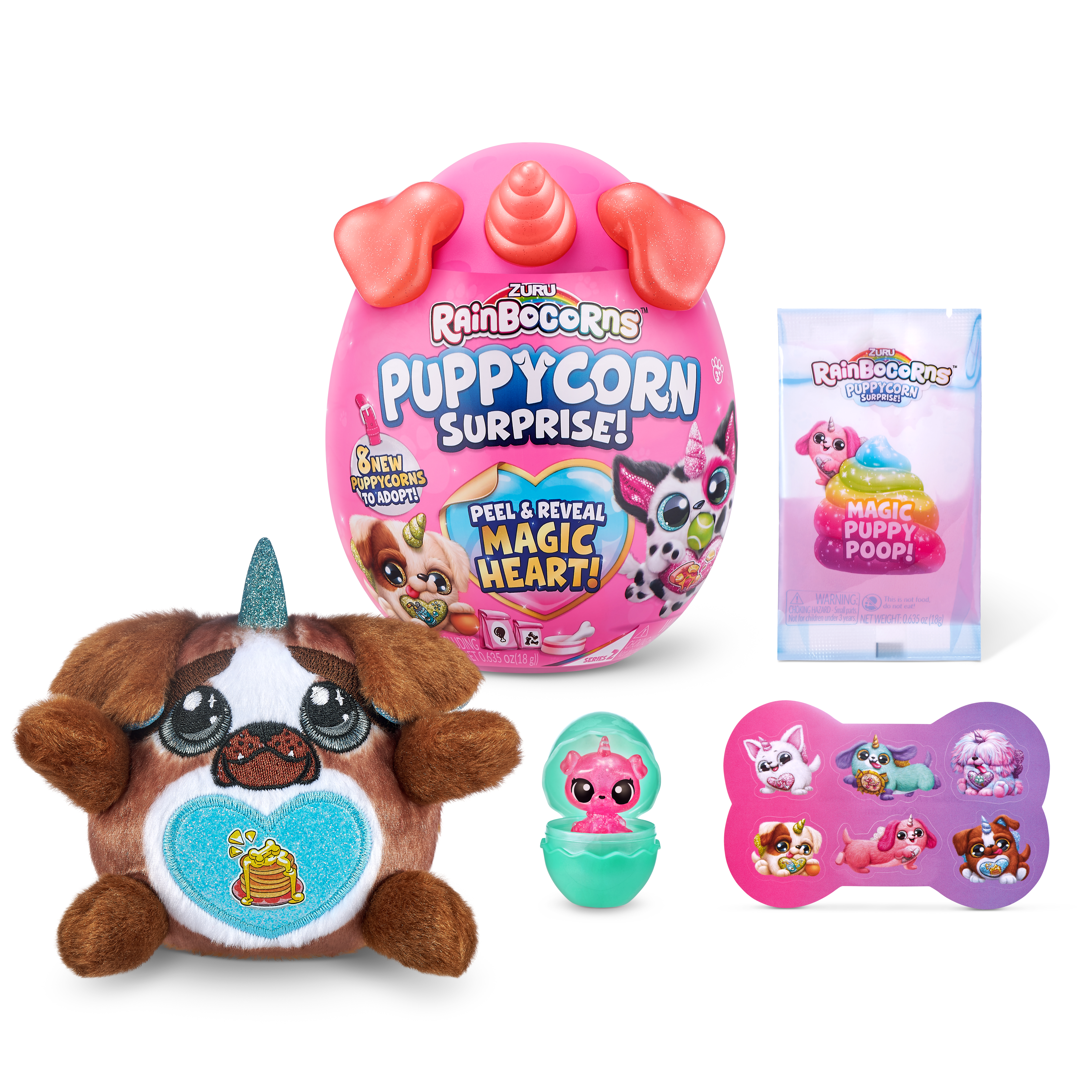 Игрушка Zuru Rainbocorns Puppycorn в непрозрачной упаковке (Сюрприз) 9259 - фото 10