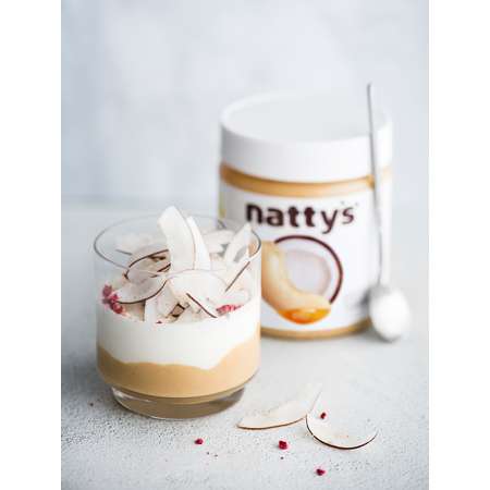 Паста кешью - кокосовая Nattys Whitey с мёдом 525 г