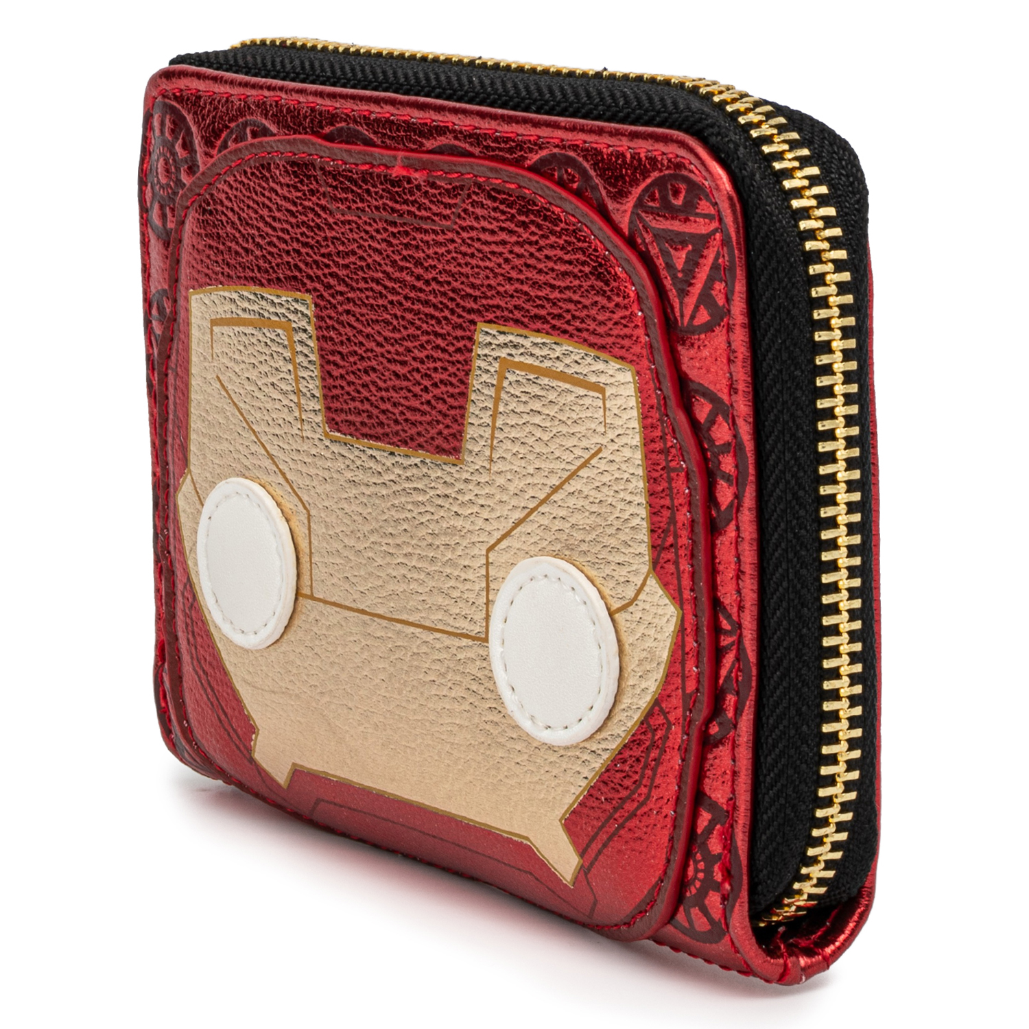 Кошелек Funko Loungefly Marvel Ironman Head Zip Around Wallet MVWA0154 - фото 2