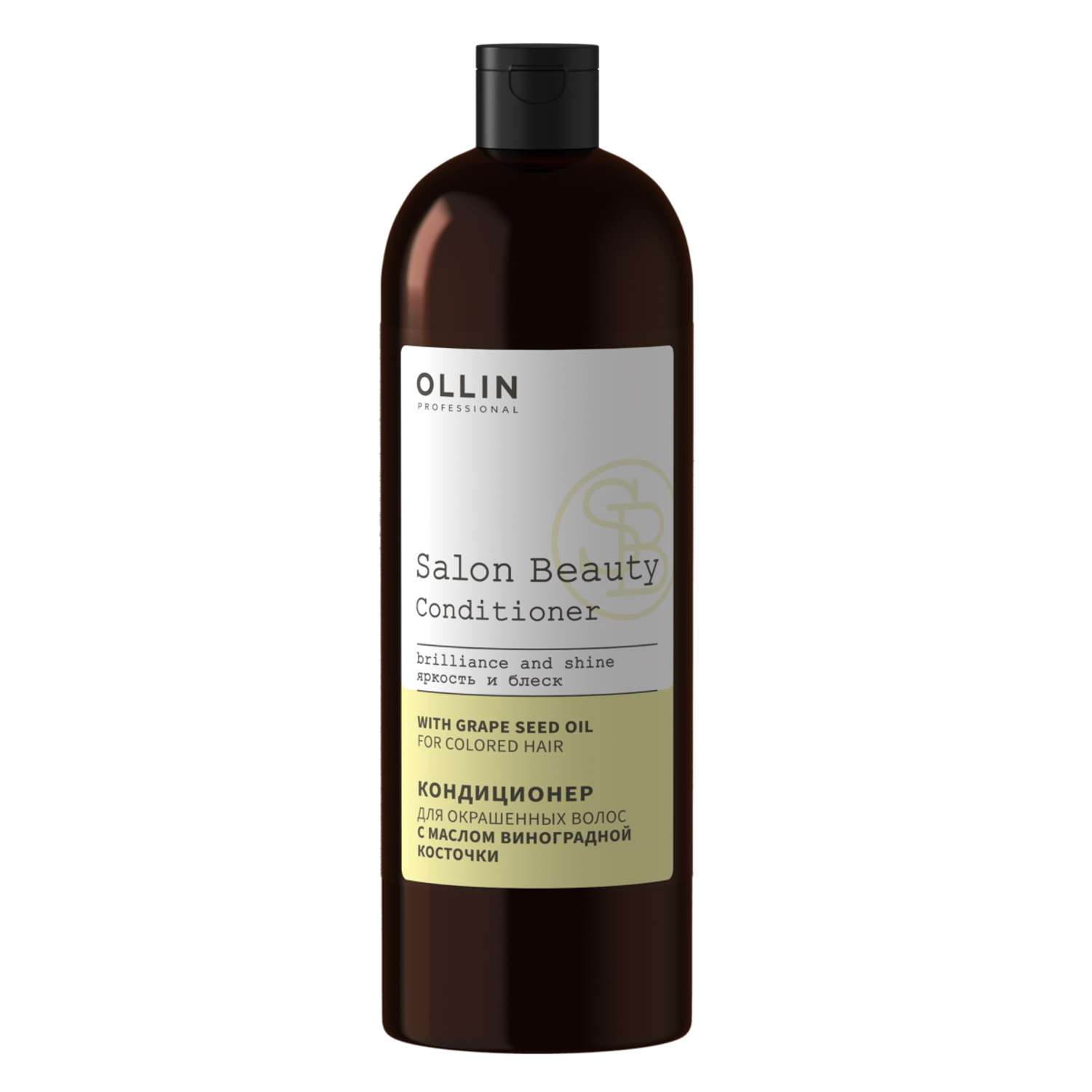 Кондиционер Ollin salon beauty для окрашенных волос с маслом виноградной косточки 1000 мл - фото 1