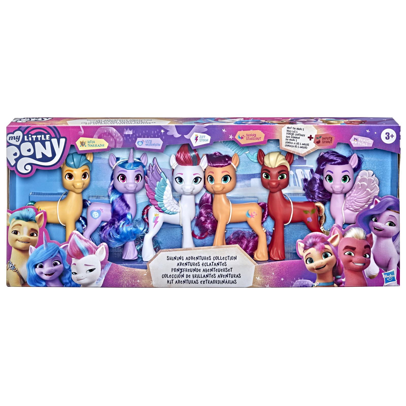 Набор игровой Hasbro My Little Pony Мега Пони 6фигурок F17835L0 купить по  цене 999 ₽ в интернет-магазине Детский мир