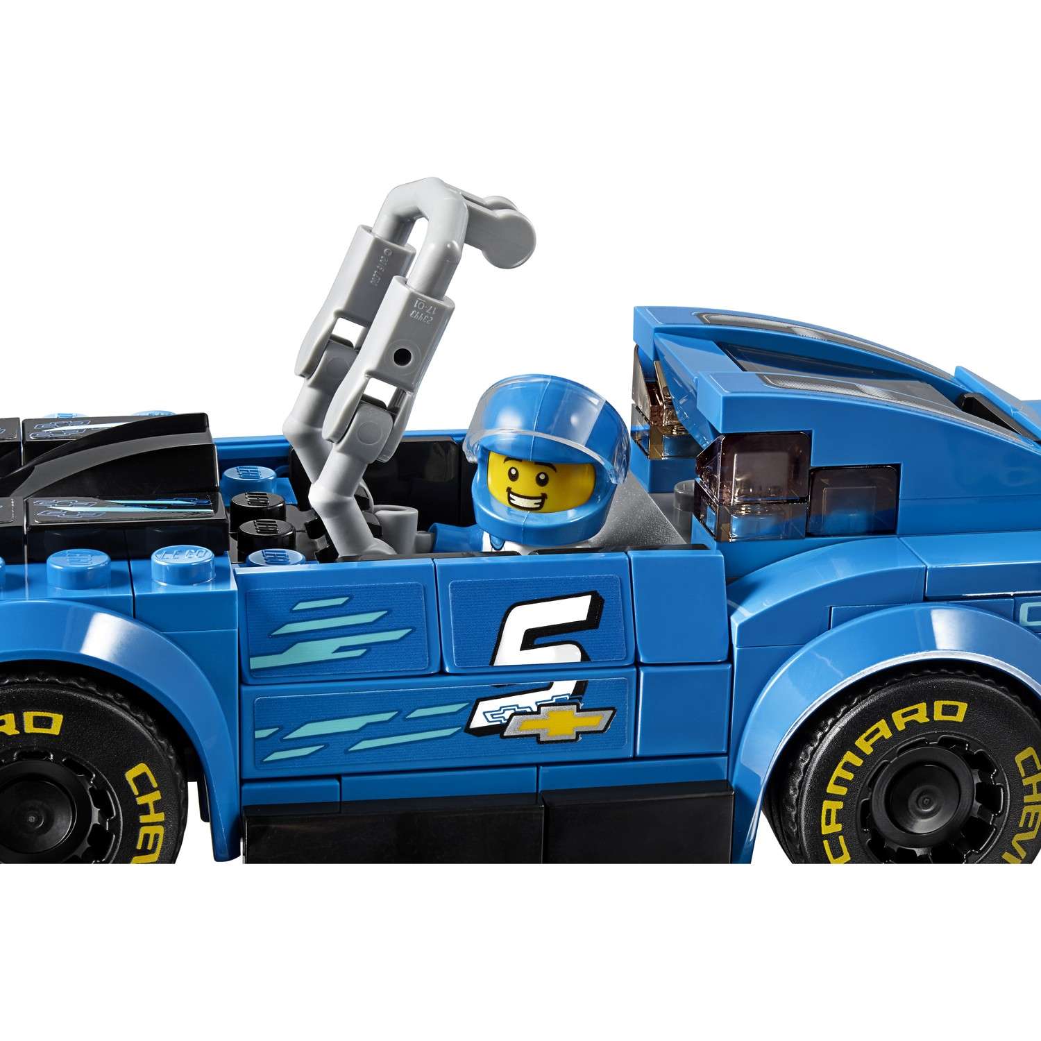 Конструктор LEGO Speed Champions Гоночный автомобиль Chevrolet Camaro ZL1 75891 - фото 12