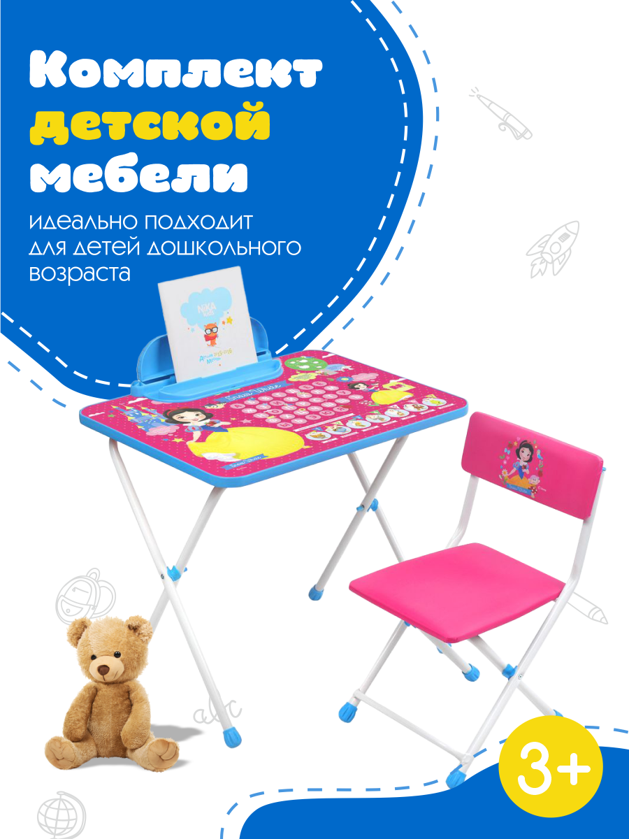 Комплект детской мебели NiKA kids Disney1 Белоснежка - фото 1