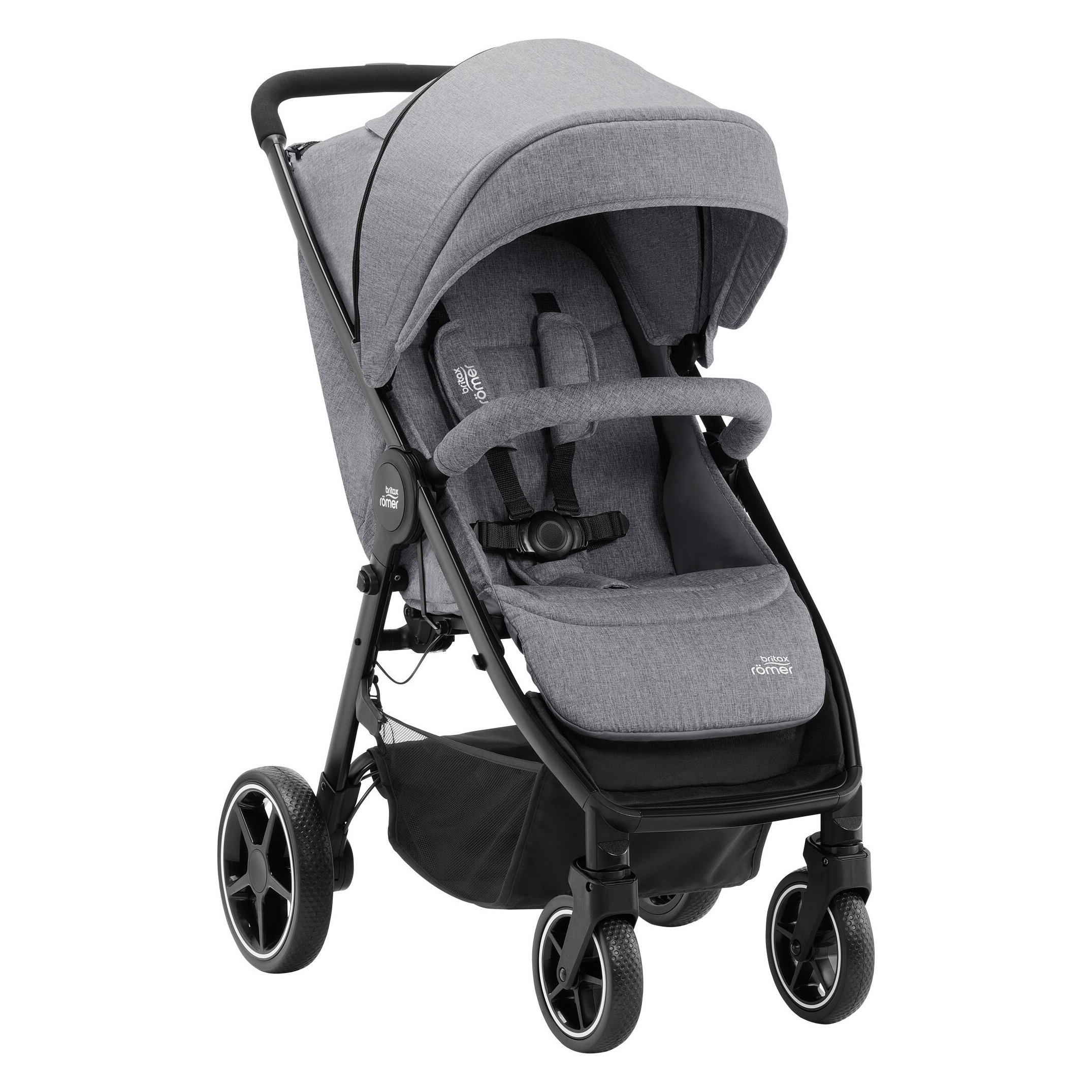 Коляска Britax Roemer B-Agile M Elephant Grey - фото 4