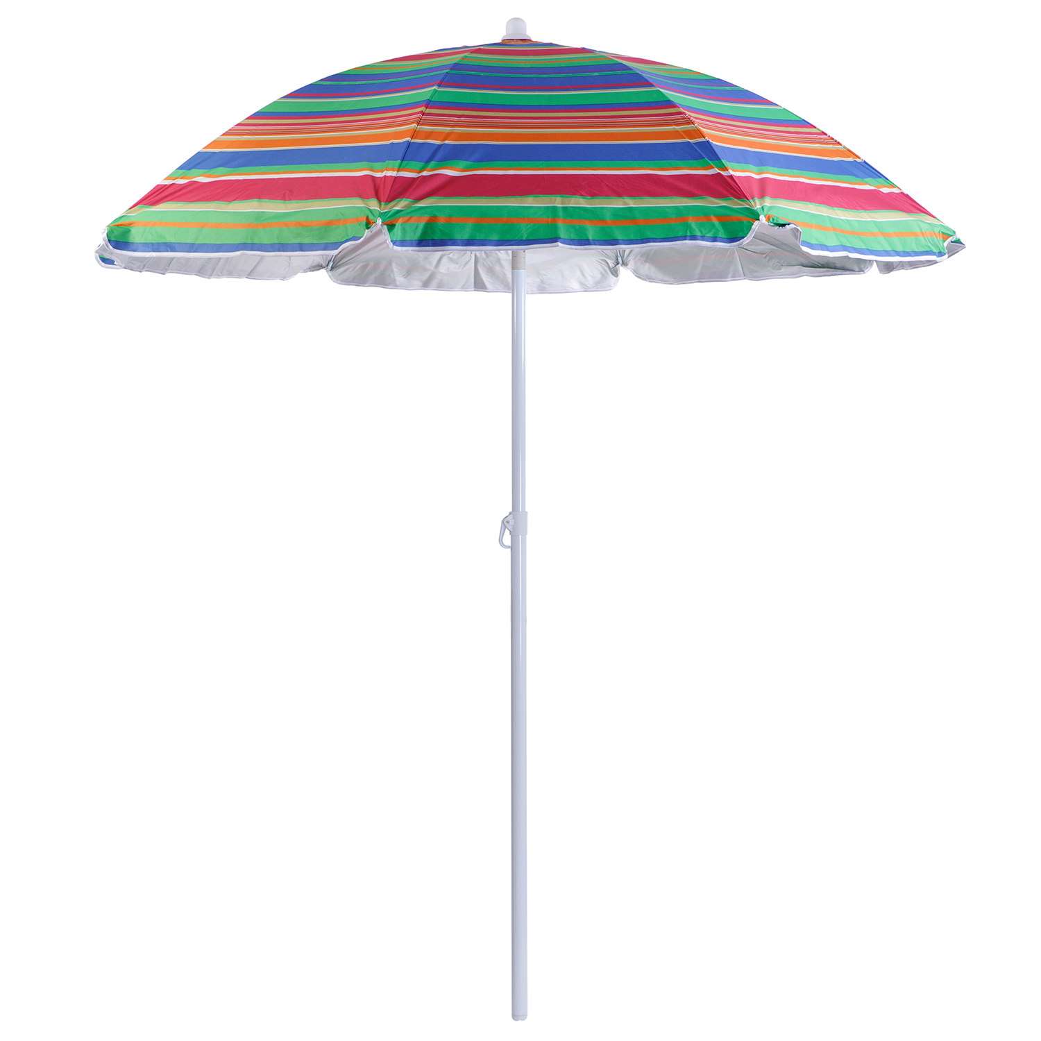 Зонт BABY STYLE 200/8К/синий/малиновый/зеленый/принт/полоса - фото 1