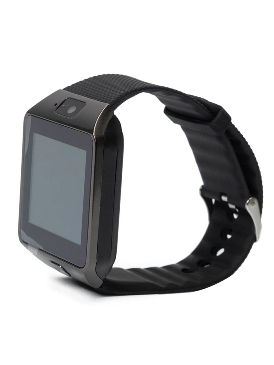 Смарт-часы черные наручные CASTLELADY с камерой Smart Watch DZ 09 умные часы - фото 11