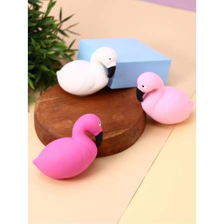 Мялка-антистресс iLikeGift Squeeze flamingo pink