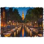 Пазл деревянный UNIDRAGON Вечерний Амстердам 43x30 см 500 деталей