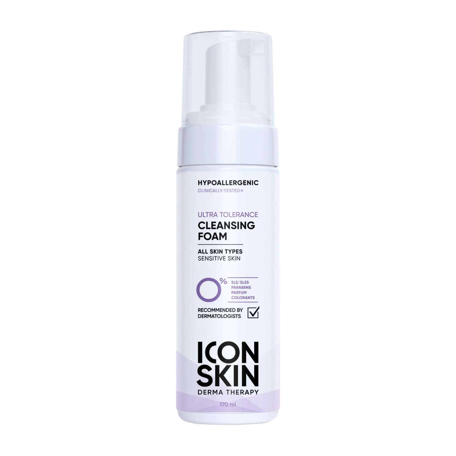 Пенка для умывания ICON SKIN для всех типов кожи Ultra Tolerance - фото 1