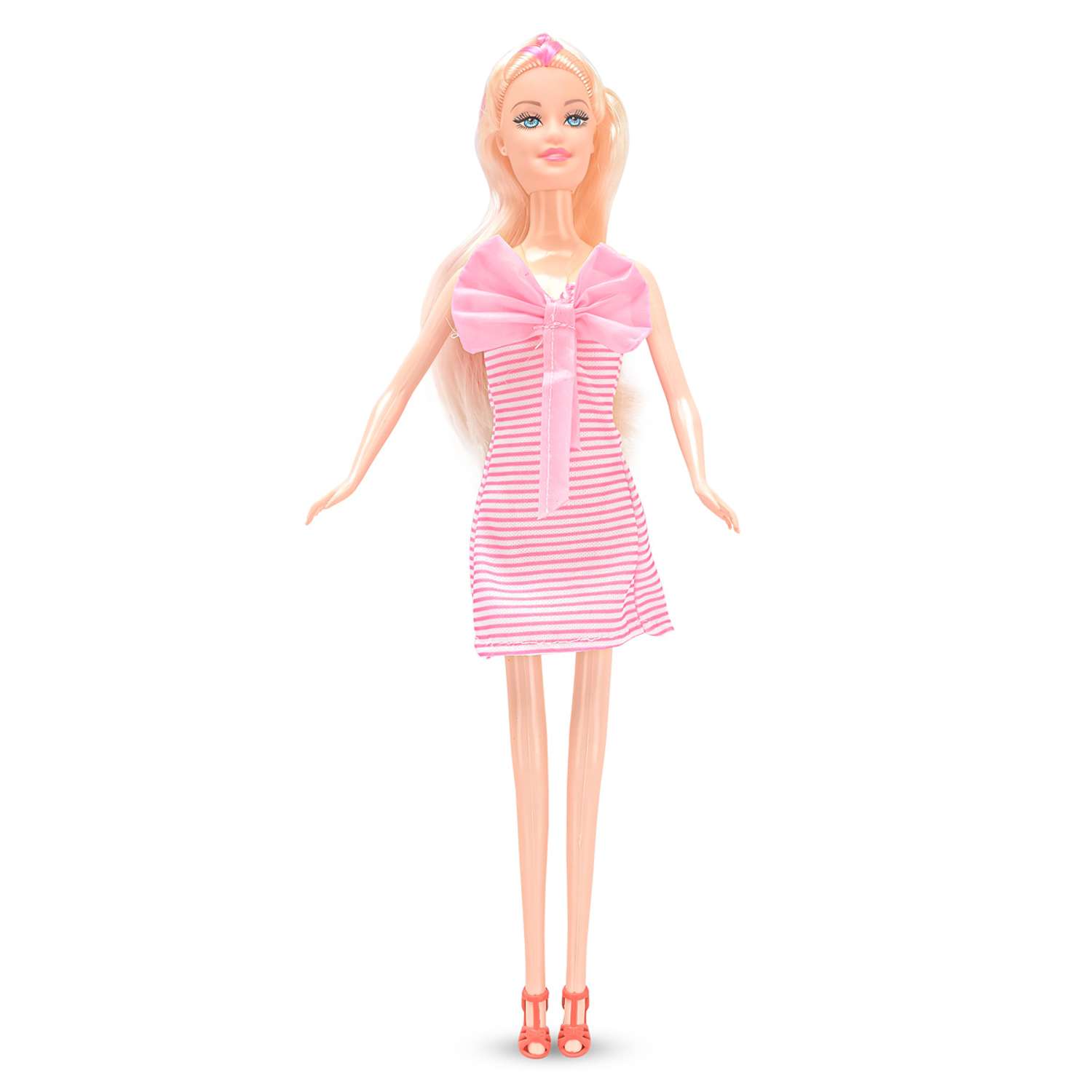 Кукла QIAN JIA TOYS Стильная подружка 28 см шоубокс 12 шт розовый HP1067175//розовый - фото 1